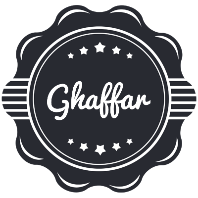 Ghaffar badge logo