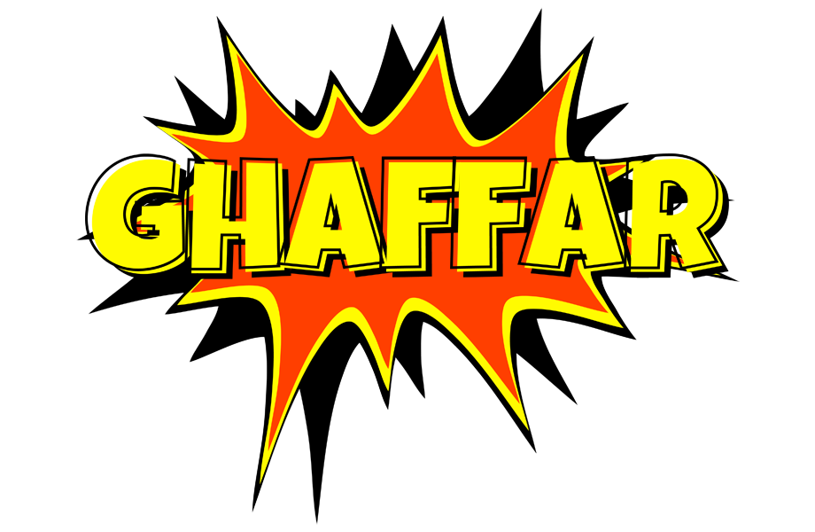 Ghaffar bazinga logo