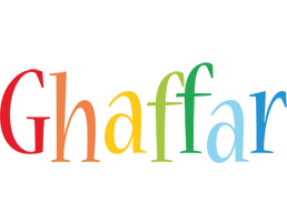 Ghaffar birthday logo