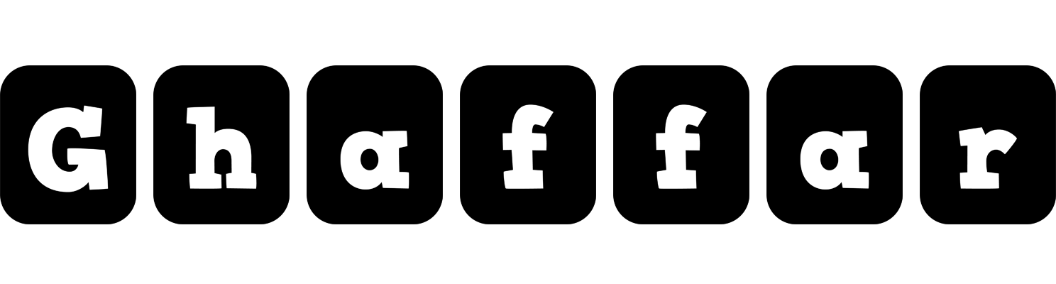 Ghaffar box logo