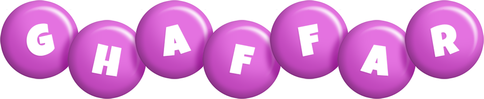 Ghaffar candy-purple logo