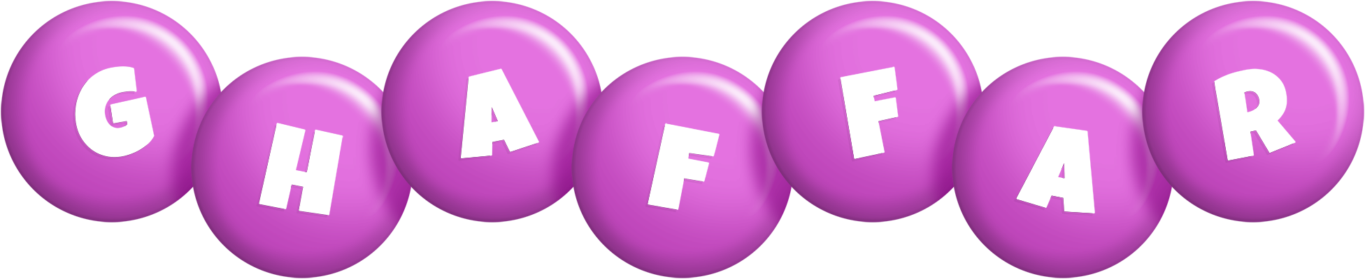 Ghaffar candy-purple logo