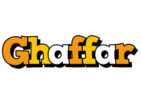 Ghaffar cartoon logo