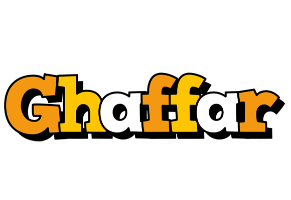 Ghaffar cartoon logo