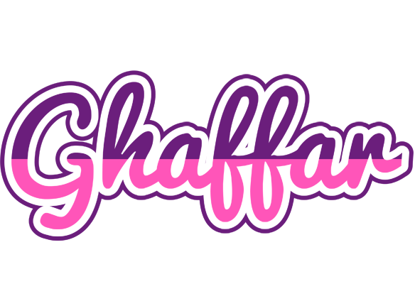 Ghaffar cheerful logo