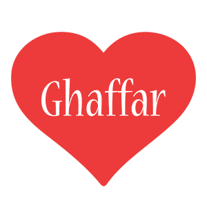 Ghaffar love logo