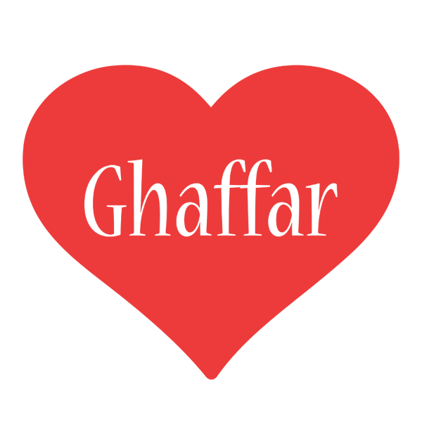 Ghaffar love logo