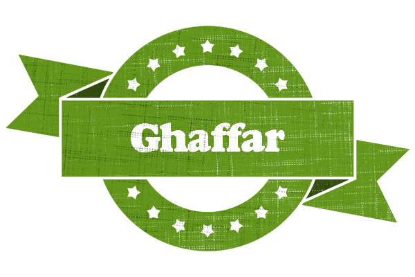 Ghaffar natural logo
