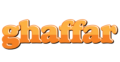 Ghaffar orange logo