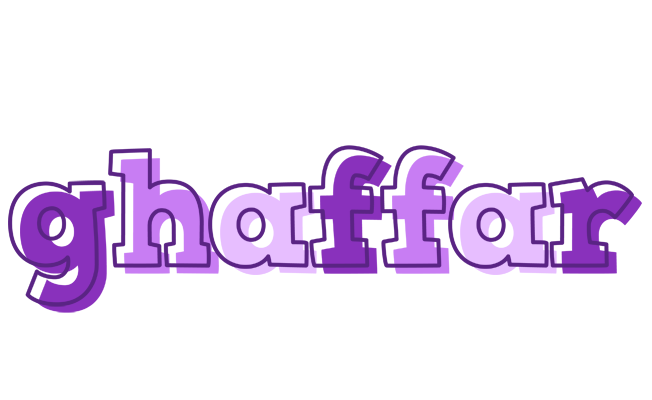 Ghaffar sensual logo