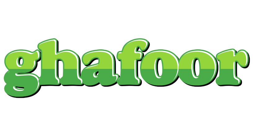 Ghafoor apple logo