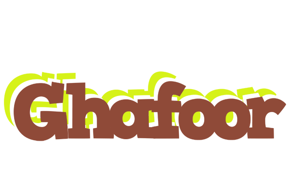 Ghafoor caffeebar logo