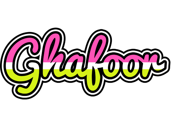 Ghafoor candies logo