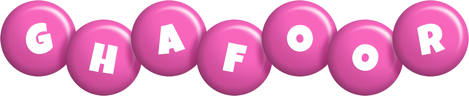 Ghafoor candy-pink logo