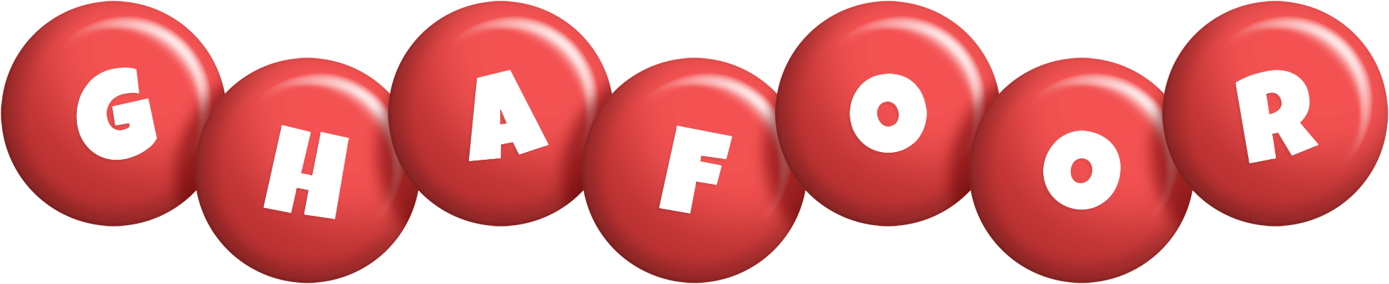 Ghafoor candy-red logo