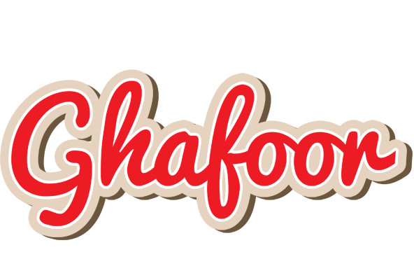 Ghafoor chocolate logo