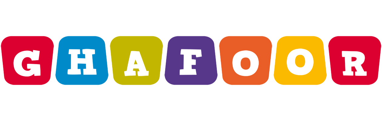 Ghafoor daycare logo