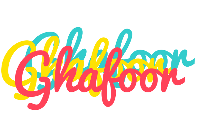 Ghafoor disco logo