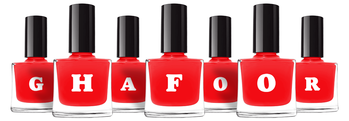 Ghafoor fashion logo
