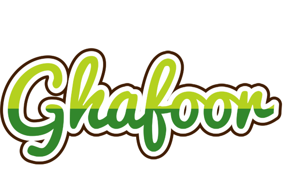 Ghafoor golfing logo