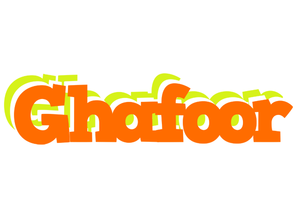 Ghafoor healthy logo