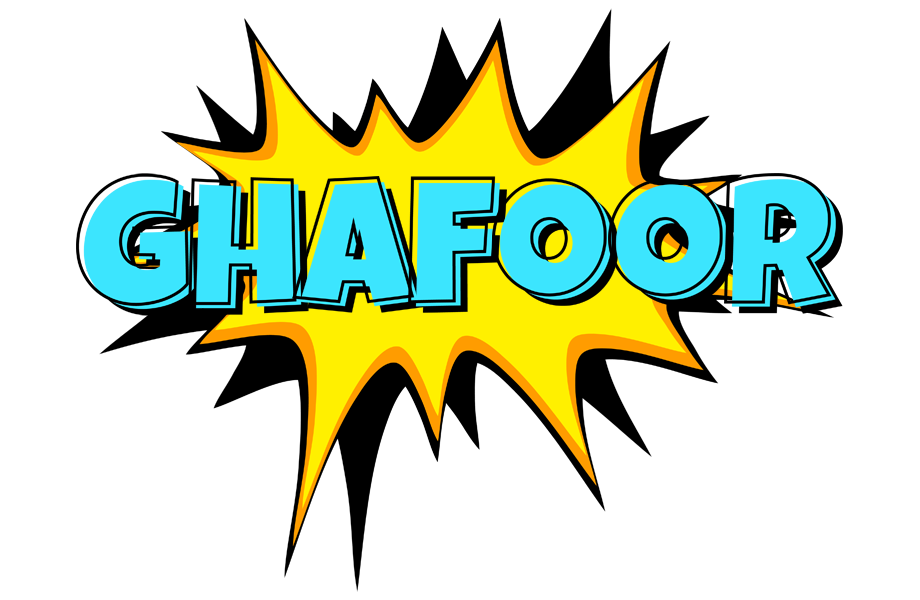 Ghafoor indycar logo