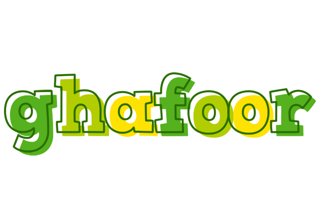 Ghafoor juice logo