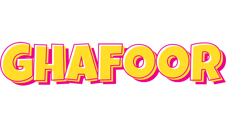 Ghafoor kaboom logo