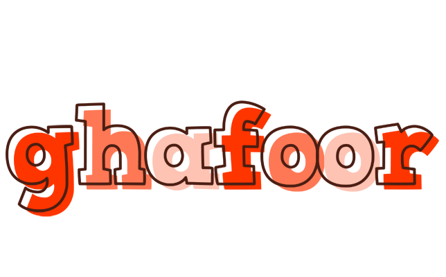 Ghafoor paint logo