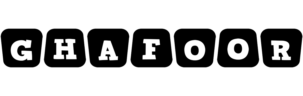 Ghafoor racing logo