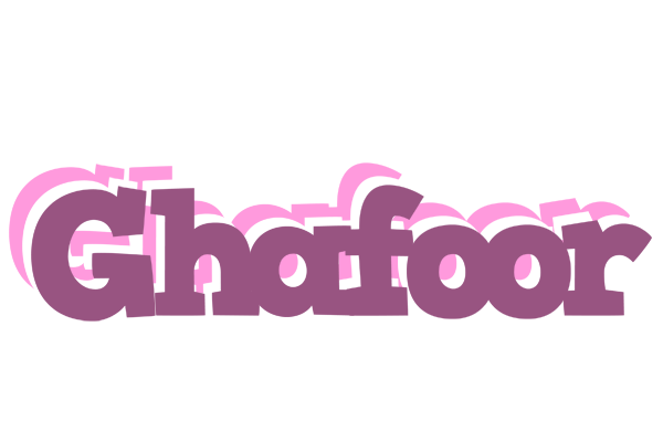 Ghafoor relaxing logo
