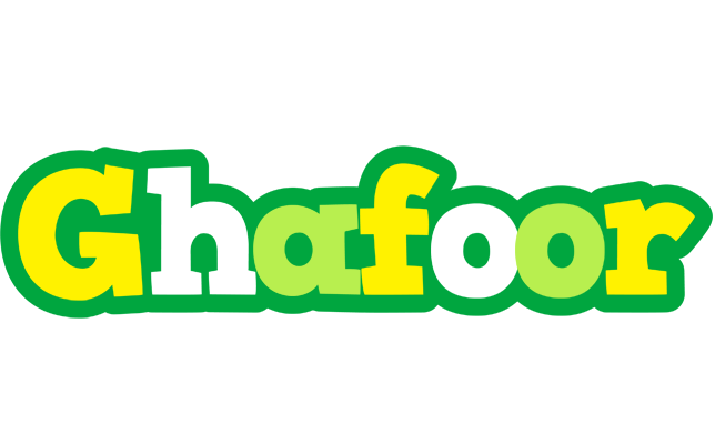 Ghafoor soccer logo
