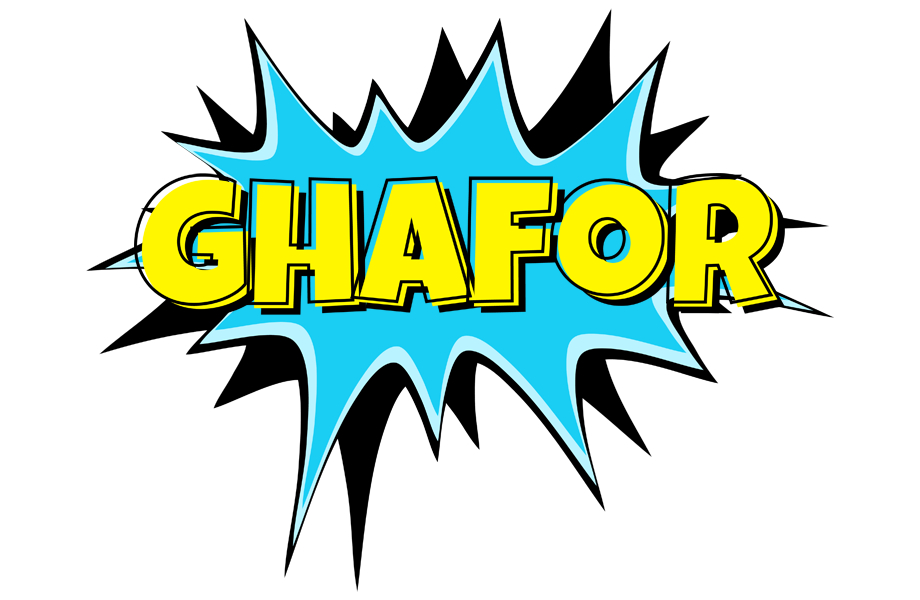 Ghafor amazing logo