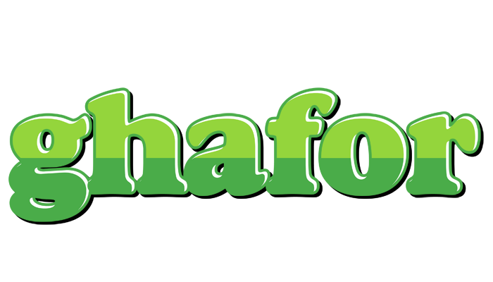 Ghafor apple logo