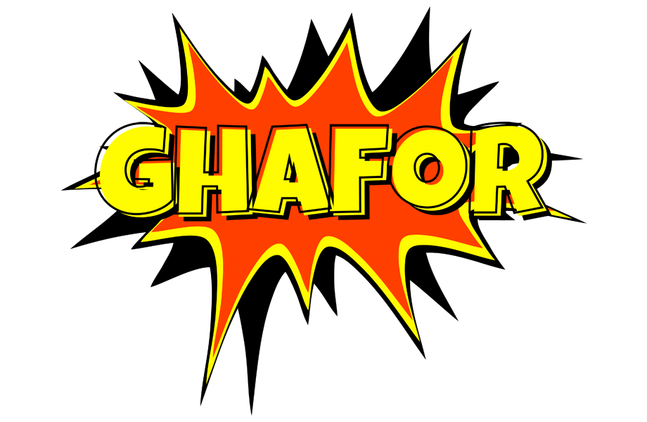 Ghafor bazinga logo