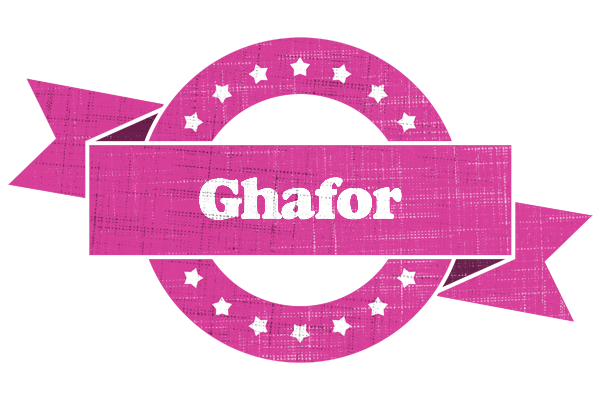 Ghafor beauty logo