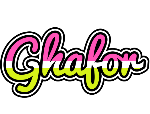 Ghafor candies logo