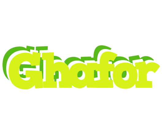 Ghafor citrus logo