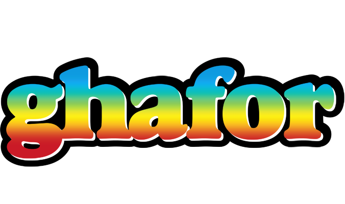 Ghafor color logo