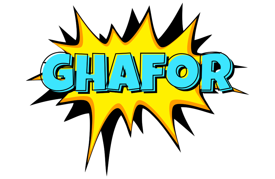 Ghafor indycar logo