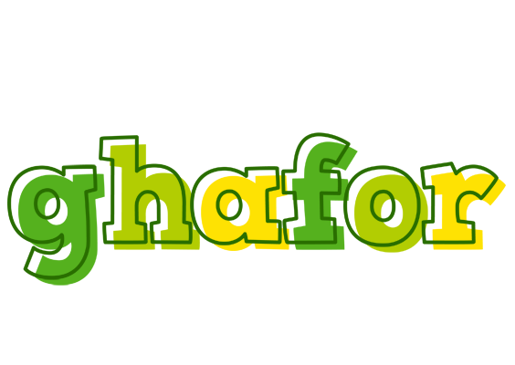 Ghafor juice logo