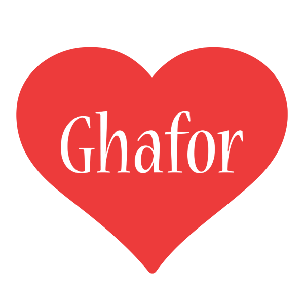 Ghafor love logo