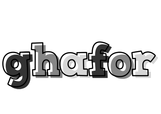 Ghafor night logo
