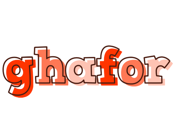 Ghafor paint logo
