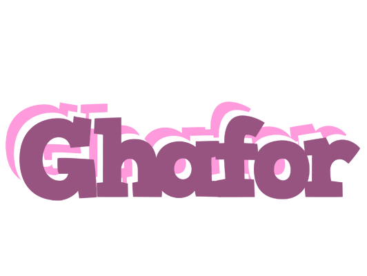 Ghafor relaxing logo