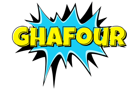 Ghafour amazing logo