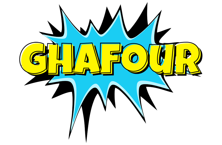 Ghafour amazing logo