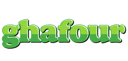 Ghafour apple logo