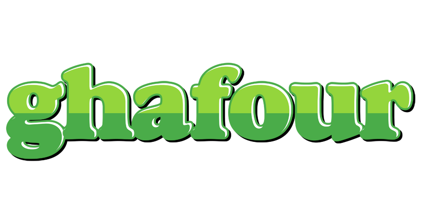 Ghafour apple logo