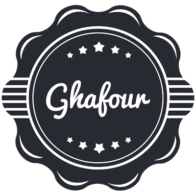 Ghafour badge logo